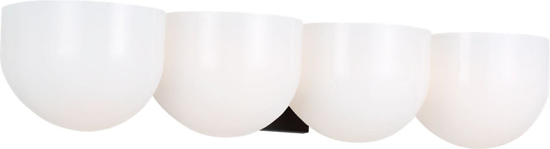 Visual Comfort Studio LXV1004AI Four Light Bath, Aged Iroged Iron