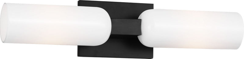 Visual Comfort Studio LXV1012AI Two Light Bath, Aged Iroged Iron
