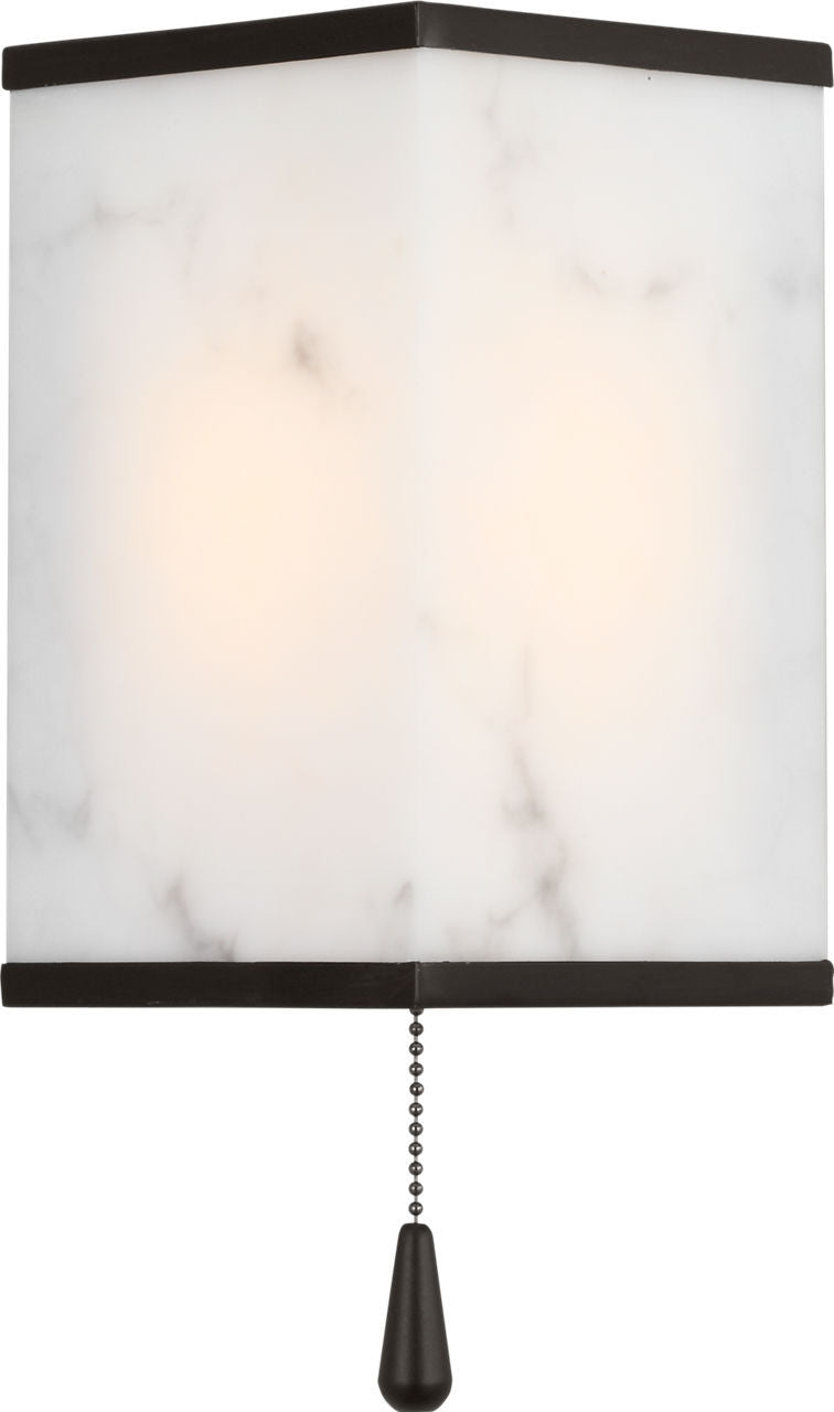 Visual Comfort Studio LXW1081AI LED Bath, Aged Iroged Iron