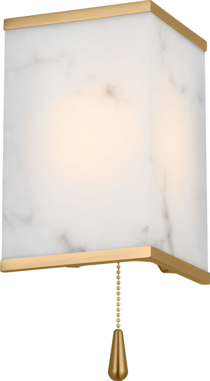 Visual Comfort Studio LXW1081BBS LED Bath, Burnished Brass/Burnished Brass