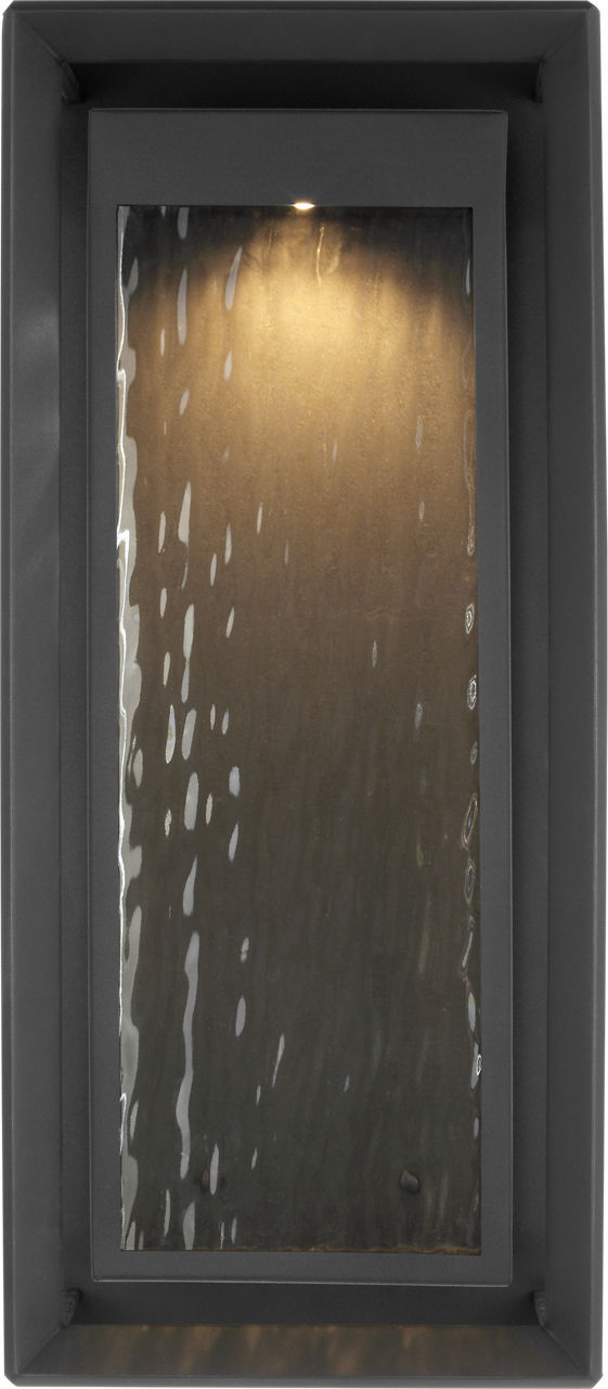 Visual Comfort Studio OL13704TXB-L1 LED Wall Lantern, Textured Black/Textured Black