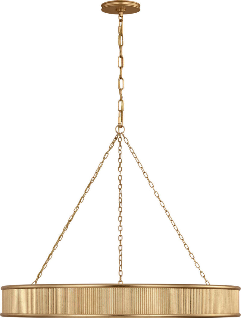 Visual Comfort Studio PCC10110GD Ten Light Chandelier, Gild/Gild