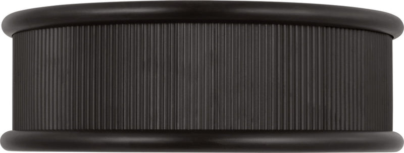 Visual Comfort Studio PCF1025AI Five Light Flush Mount, Aged Iroged Iron