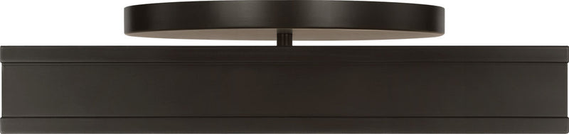 Visual Comfort Studio PCF1061AI LED Semi Flush Mount, Aged Iroged Iron