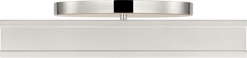 Visual Comfort Studio PCF1061PN LED Semi Flush Mount, Polished Nickel/Polished Nickel