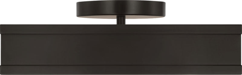 Visual Comfort Studio PCF1071AI LED Semi Flush Mount, Aged Iroged Iron