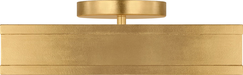 Visual Comfort Studio PCF1071GD LED Semi Flush Mount, Gild/Gild