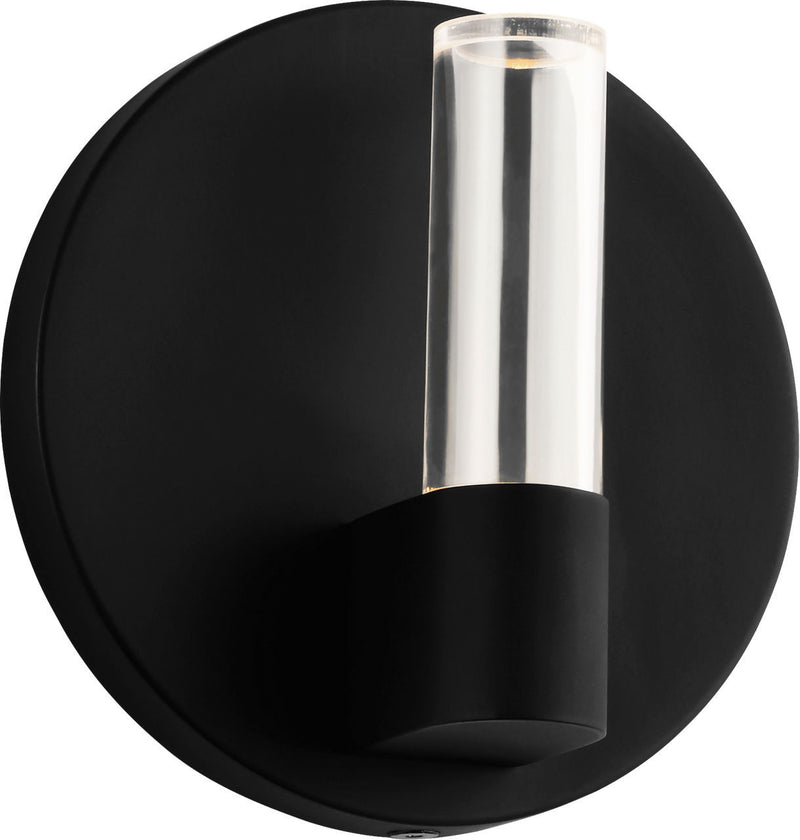 Visual Comfort Studio SLW1071MBK LED Wall Sconce, Midnight Black/Midnight Black