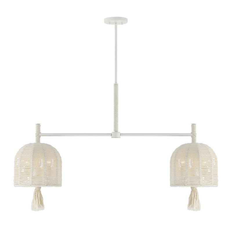 Savoy House 1-3403-6-341 Six Light Chandelier, Cotton