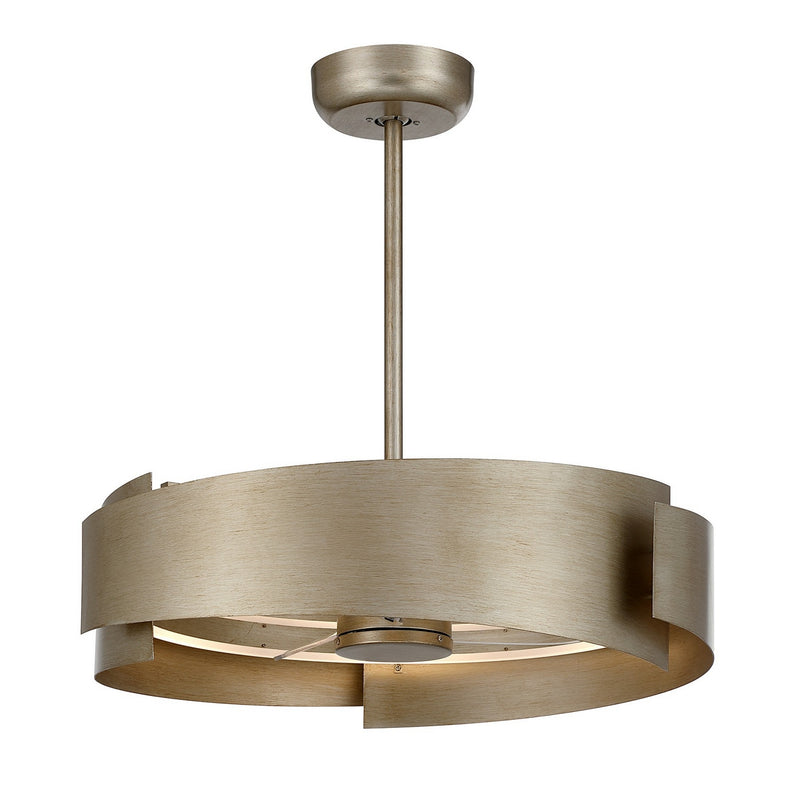 Savoy House 28-FD-455-53 LED Fan D'Lier, Silver Patina