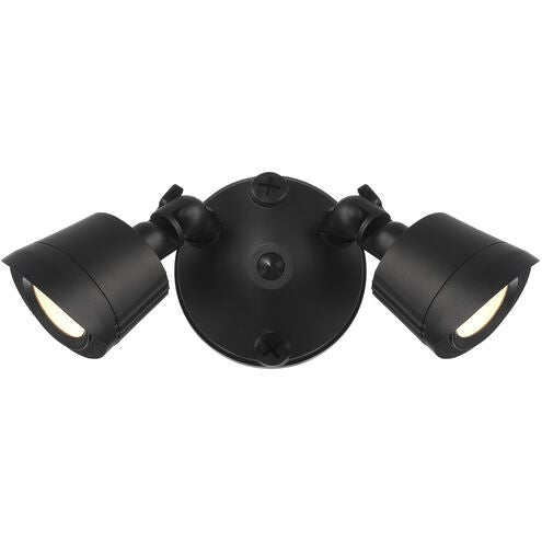 Savoy House 4-FLOOD-A2-3CCT-BK LED Double Flood Light, Matte Black