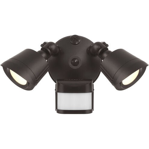 Savoy House 4-FLOOD-MS-A2-3CCT-BZ LED Motion Sensored Double Flood Light, Bronze