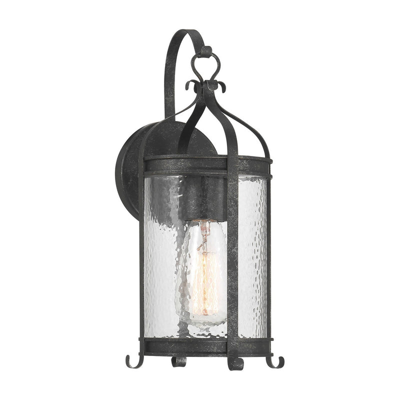 Savoy House 5-114-337 One Light Outdoor Wall Lantern, Iron Oxide