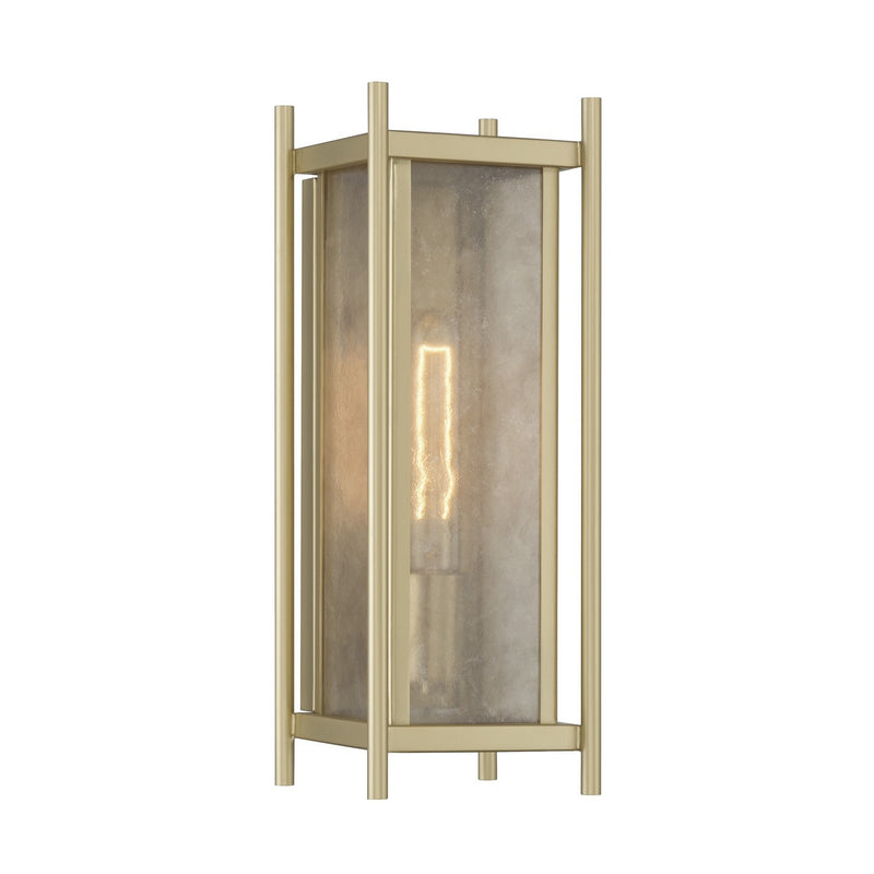 Savoy House 5-3804-344 One Light Outdoor Wall Lantern, Serene Brass