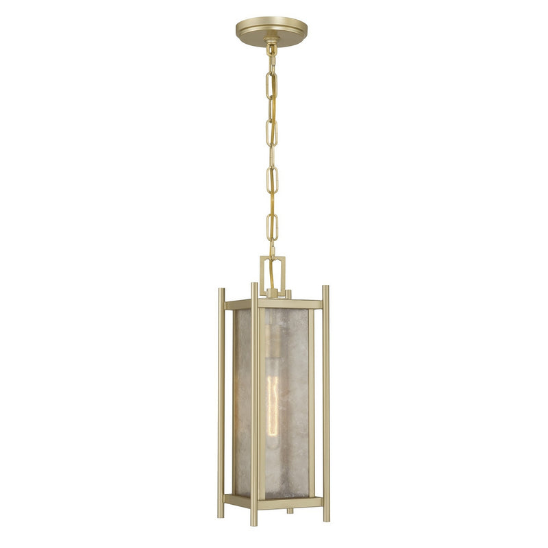 Savoy House 5-3806-344 One Light Outdoor Hanging Lantern, Serene Brass