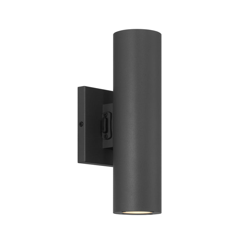 Savoy House 5-CYL-2-5CCT-BK LED Outdoor Wall Lantern, Matte Black