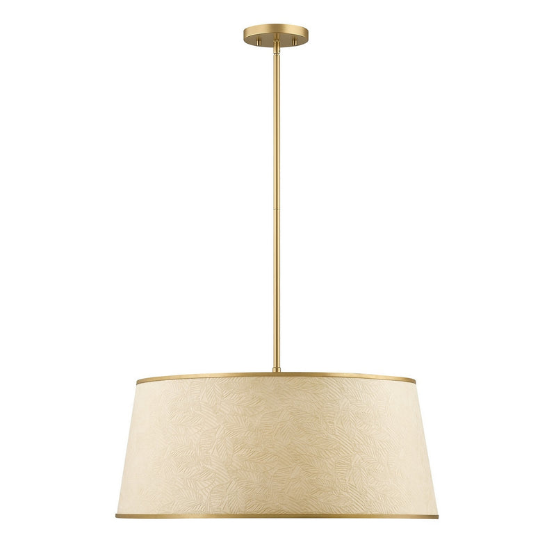 Savoy House 7-2044-6-328 Six Light Pendant, Spun Gold
