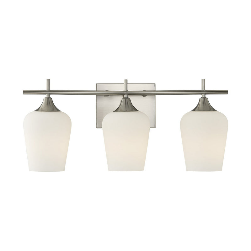 Savoy House 8-6030-3-SN Three Light Bathroom Vanity
