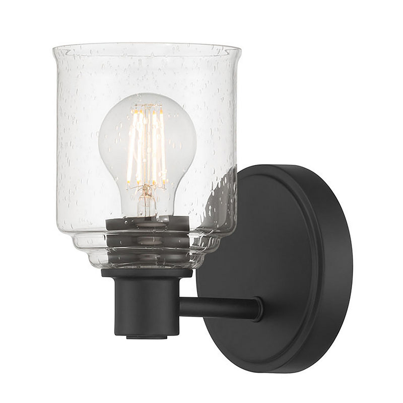 Millennium 202101-MB One Light Wall Sconce, Matte Black