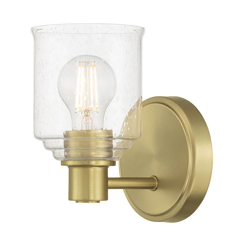 Millennium 202101-VB One Light Wall Sconce, Vintage Brass
