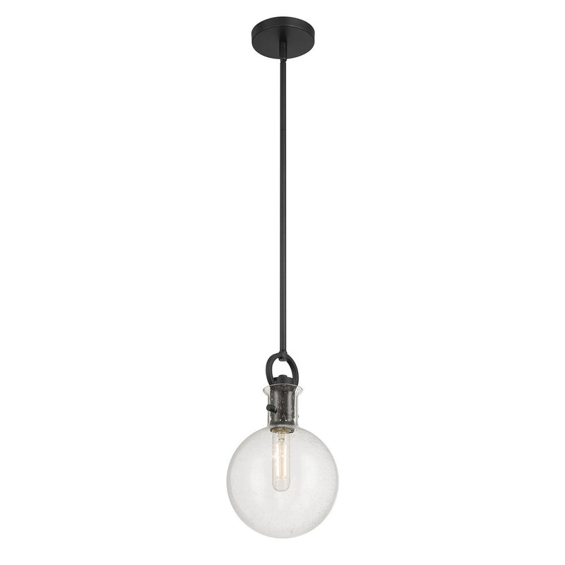 Millennium 204101-MB One Light Mini Pendant, Matte Black