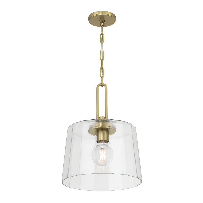 Millennium 250101-VB One Light Pendant, Vintage Brass