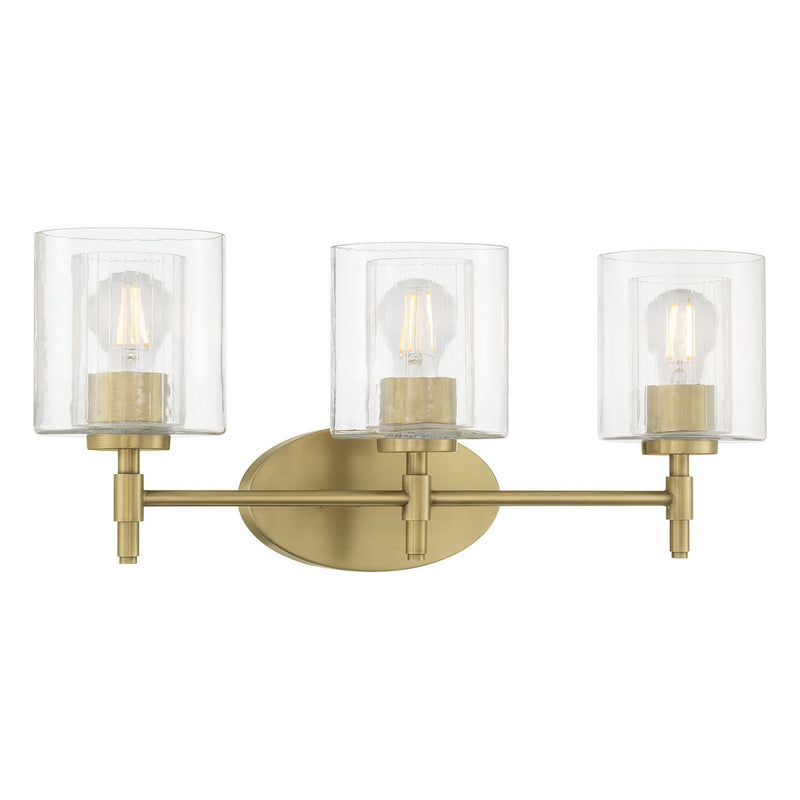 Millennium 270103-VB Three Light Vanity, Vintage Brass