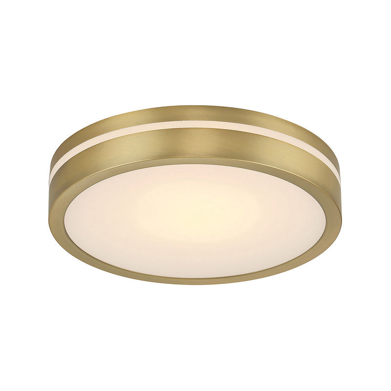 Millennium 401001-VB LED Flush Mount, Vintage Brass