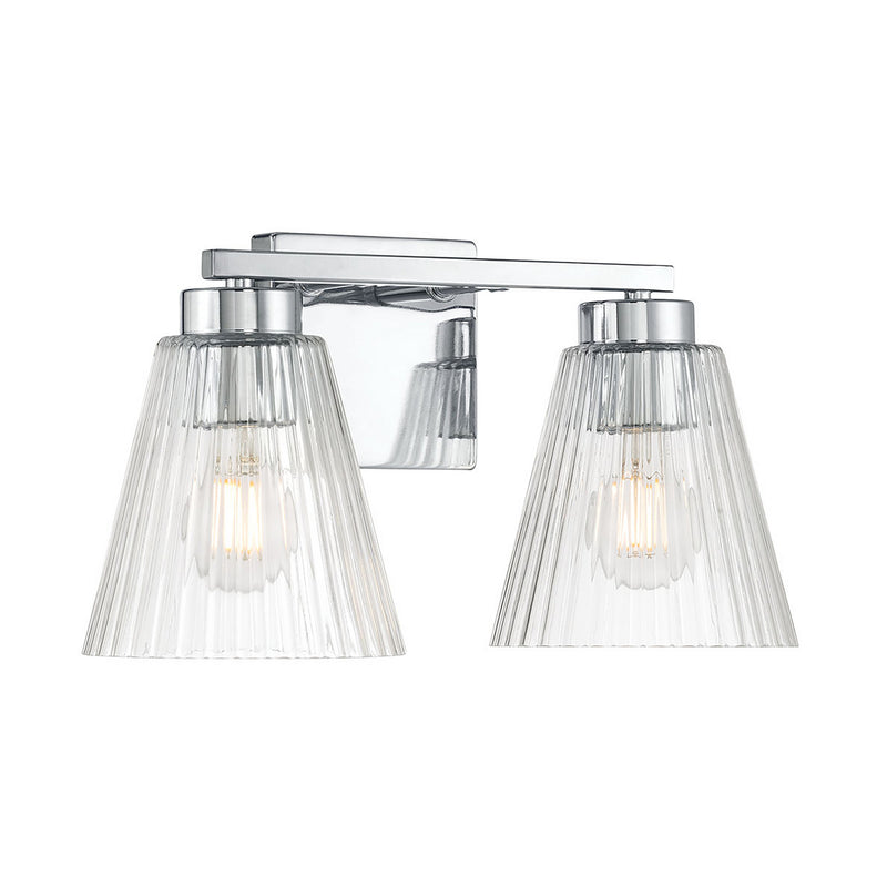 Millennium 63002-CH Two Light Vanity, Chrome