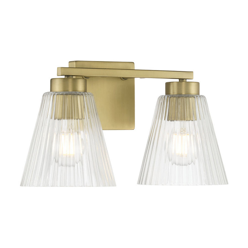 Millennium 63002-VB Two Light Vanity, Vintage Brass