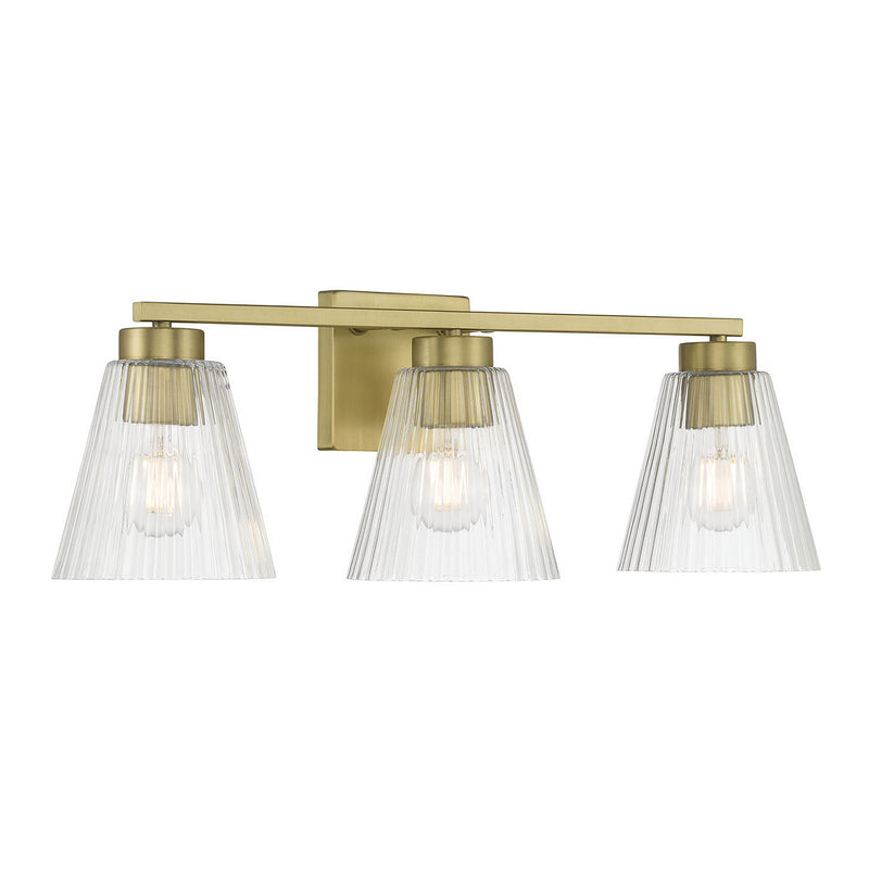 Millennium 63003-VB Three Light Vanity, Vintage Brass