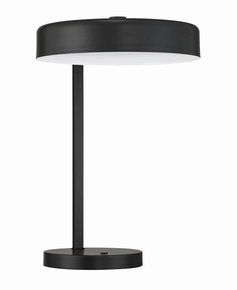 Craftmade 87019FB-T One Light Table Lamp, Flat Black