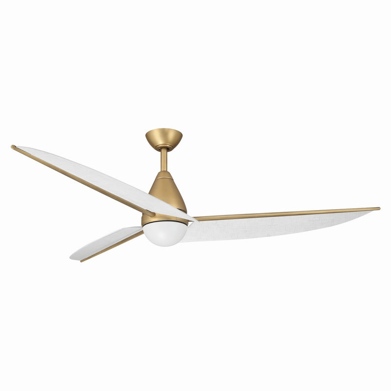 Minka Aire F758L-HBR 65" Ceiling Fan, Heritage Brass
