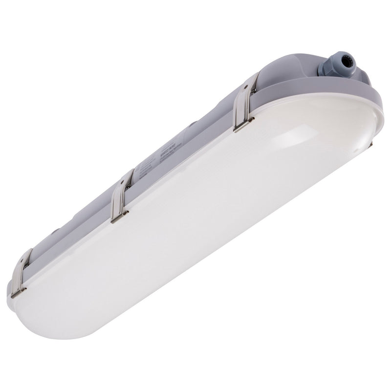 Nuvo Lighting 65-838 LED Linear Vapor Proof Fixture, Gray