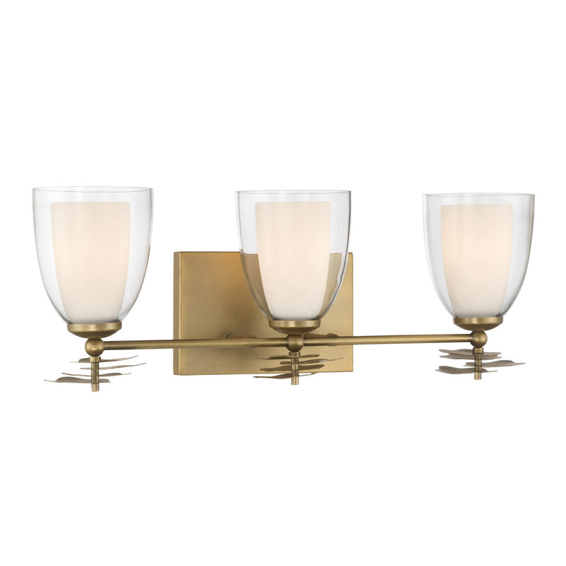Minka-Lavery 10253-732 Three Light Vanity, Legacy Brass