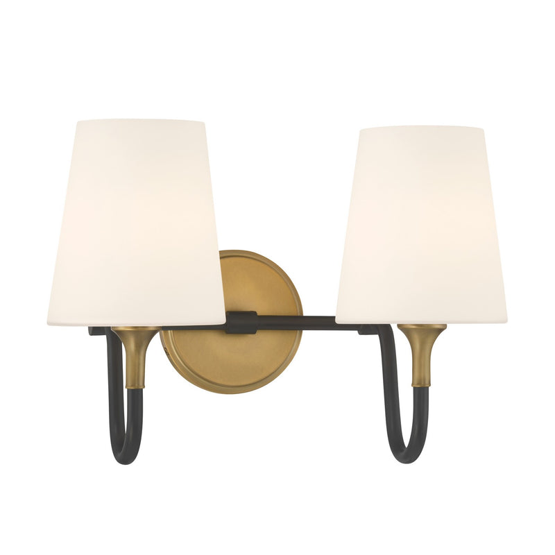 Minka-Lavery 10272-876 Two Light Vanity, Legacy Brass