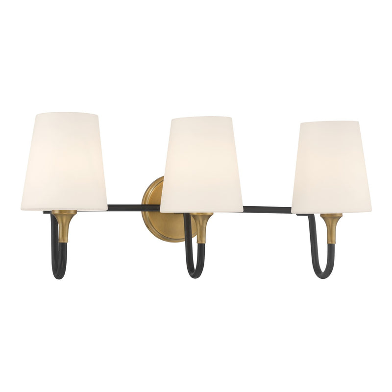 Minka-Lavery 10273-876 Three Light Vanity, Legacy Brass
