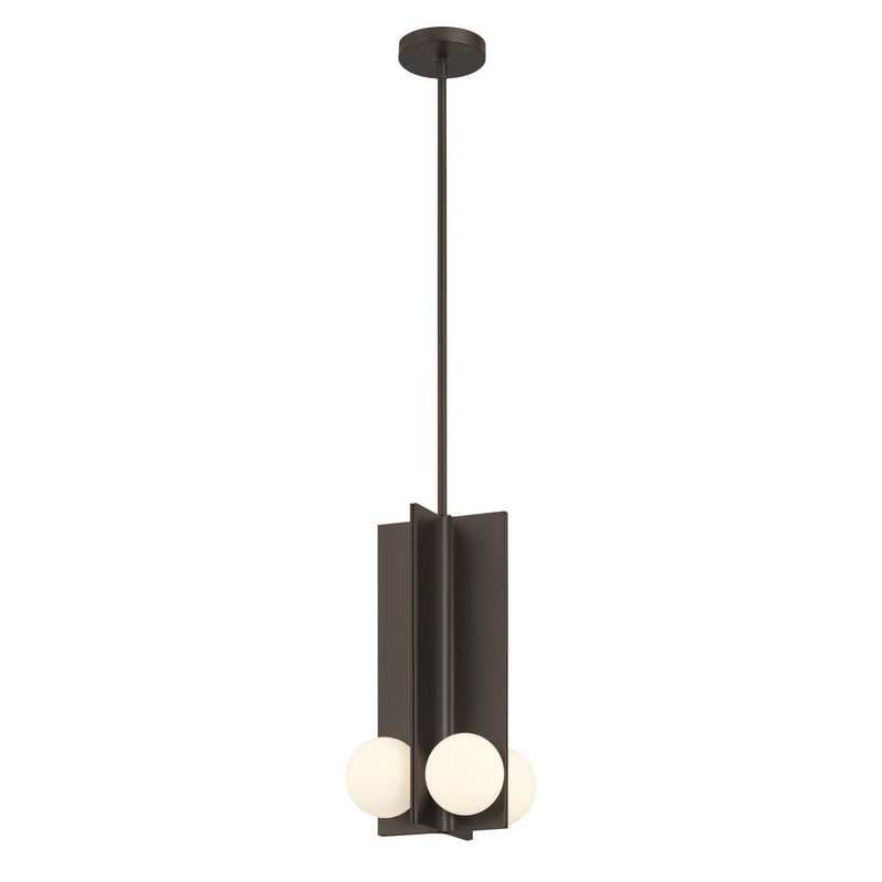 Minka-Lavery 10416-860-L LED Pendant, Dark Bronze