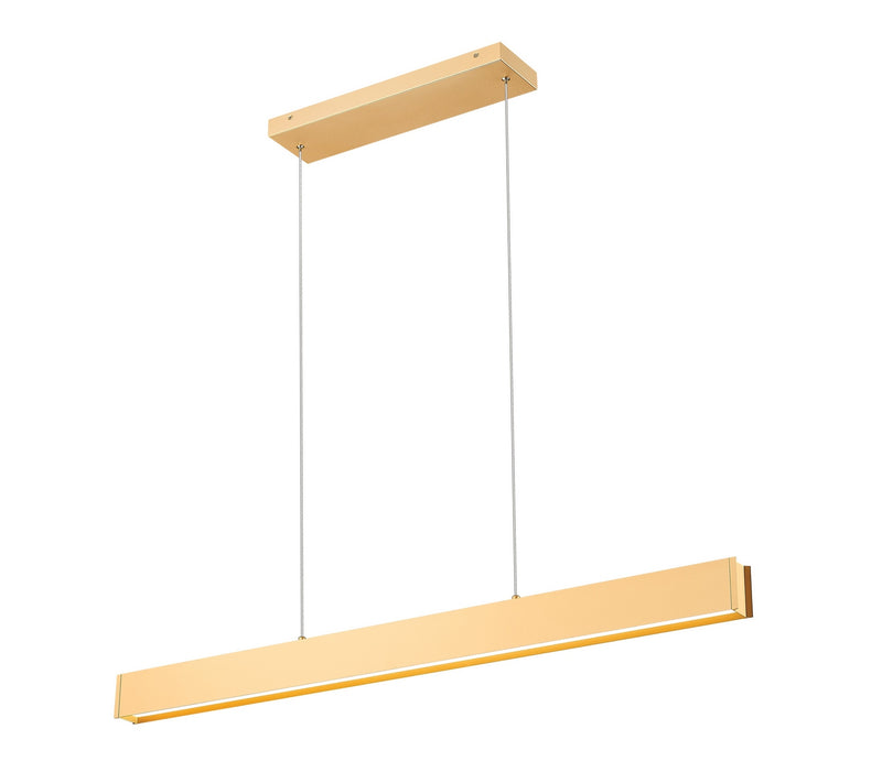 Z-Lite 1016-45L-GLD-LED LED Linear Chandelier, Gold