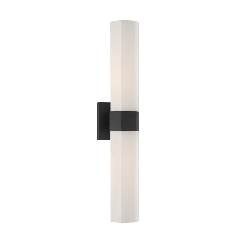 Minka-Lavery 12122-899 Two Light Bath Bar, Dark Matte Black