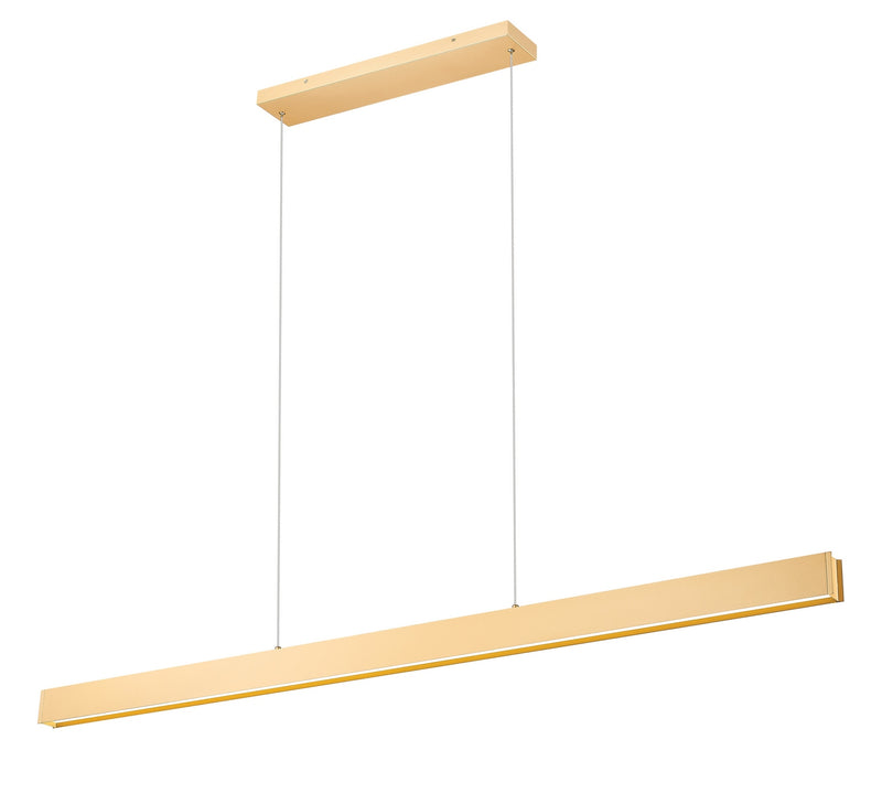 Z-Lite 1016-72L-GLD-LED LED Linear Chandelier, Gold