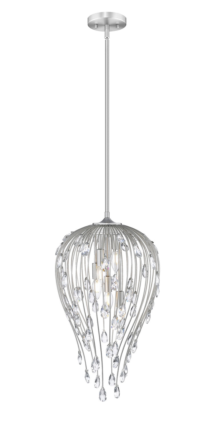Z-Lite 1957P15-BN Five Light Pendant, Brushed Nickel