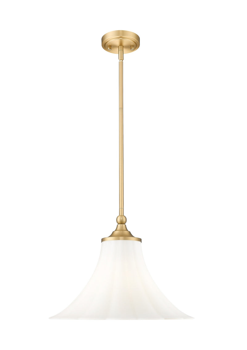 Z-Lite 1958P16-MGLD One Light Pendant, Modern Gold