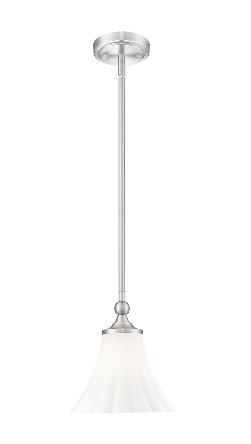 Z-Lite 1958P8-BN One Light Pendant, Brushed Nickel