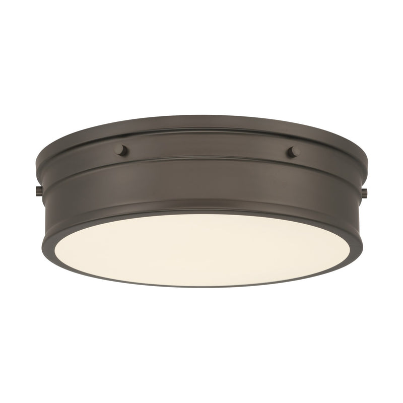Minka-Lavery 14226-868-L LED Flush Mount, Plated Dark Bronze