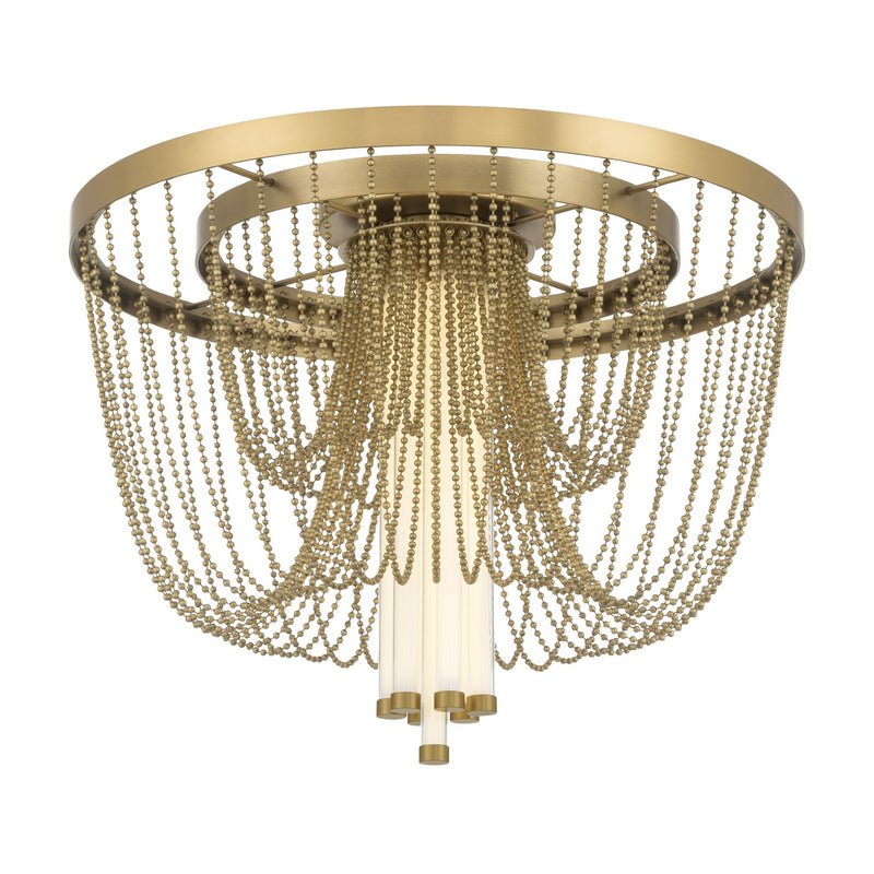 Minka-Lavery 15255-732-L LED Flush Mount, Legacy Brass