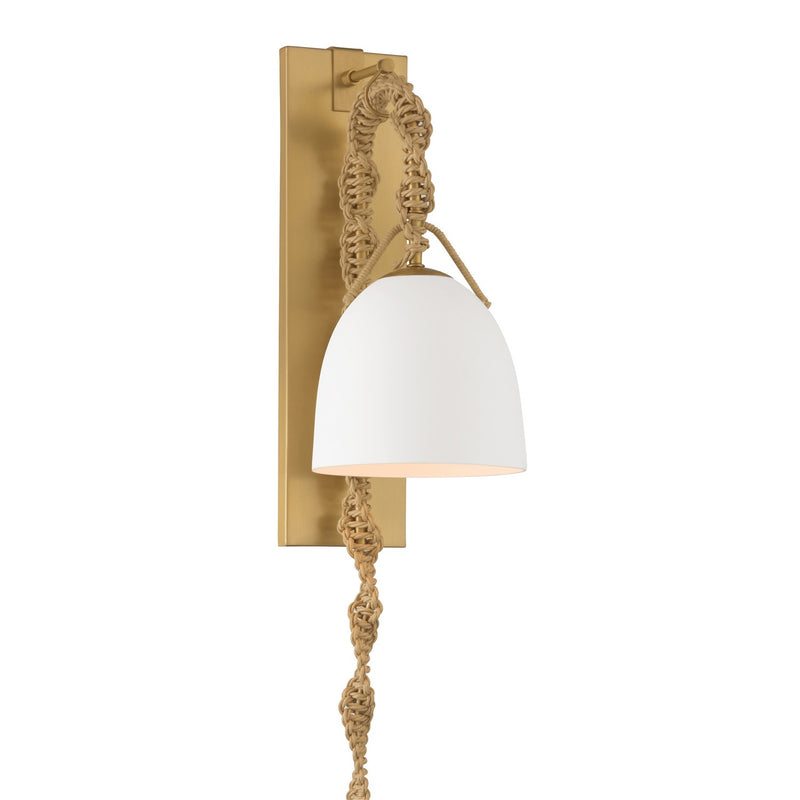 Minka-Lavery 16061-732 One Light Wall Sconce, Legacy Brass