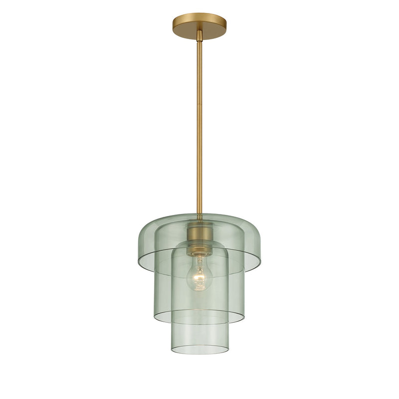 Minka-Lavery 19615-732 One Light Pendant, Legacy Brass