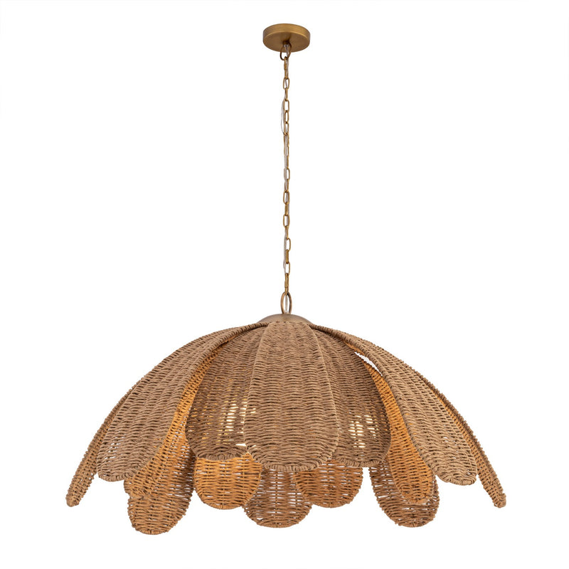 Minka-Lavery 19885-732 Three Light Pendant, Legacy Brass