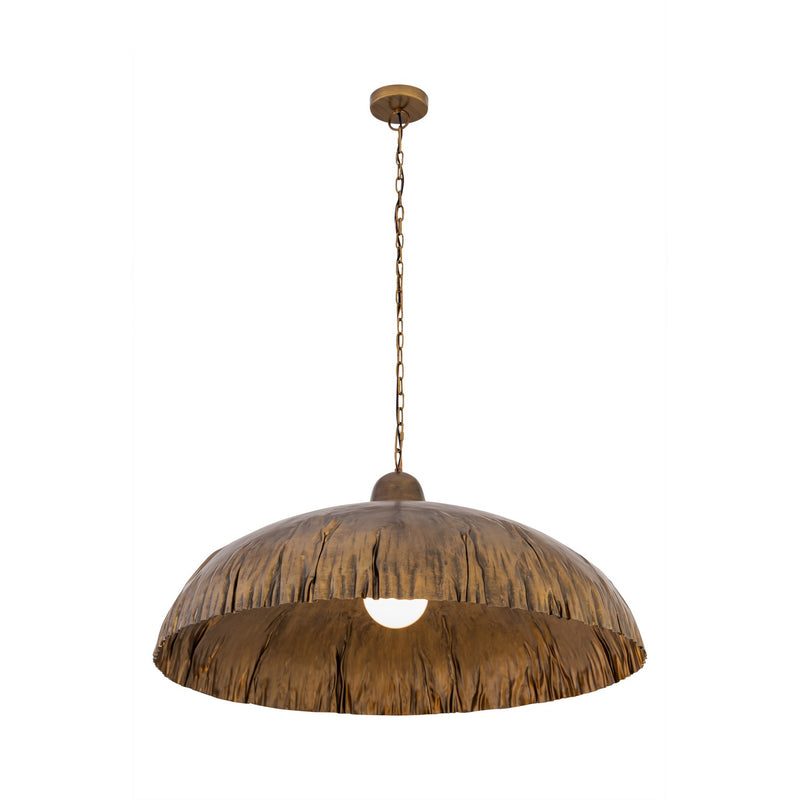 Minka-Lavery 19915-789 One Light Pendant, Antique Brass
